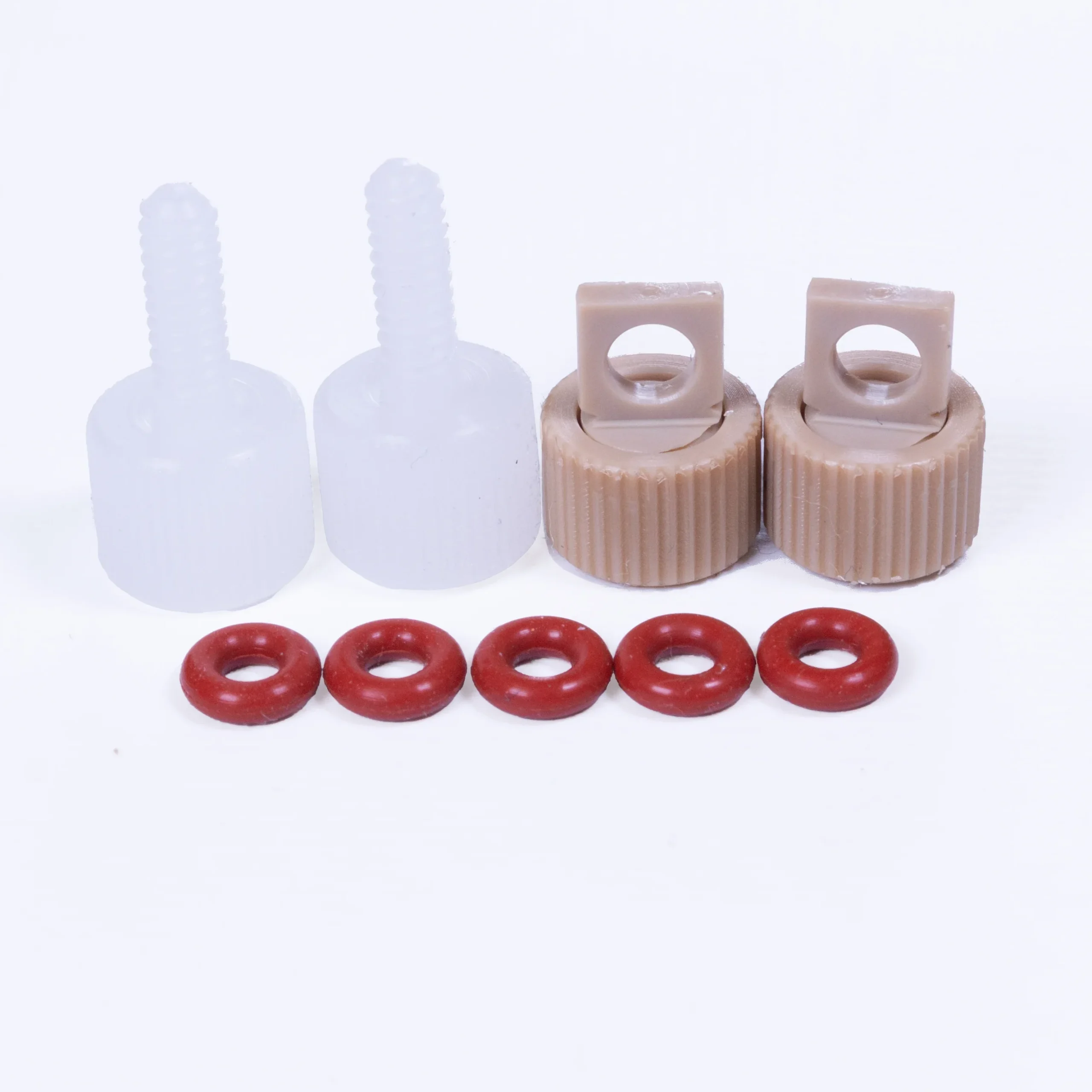 018-002-009 - Kit de fixation sur bras axe Y pour aiguilles pour passeurs Teledyne Labs (Cetac) - Contient 5 joints annulaires, deux vis et deux supports