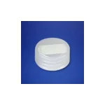 011-001-007 - Bouchon rond à filetage complet de 33 mm avec support étiquette Nomex®