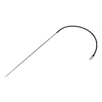 018-006-148 - Aiguille échantillon en inox avec embout avec embout filtrant pour comptage de particules - Inclus ~19 cm (7,5") de tube Viton et embout visable - Pour Passeurs automatiques OILS 7400 et OILS 7600 Teledyne Labs (Cetac)