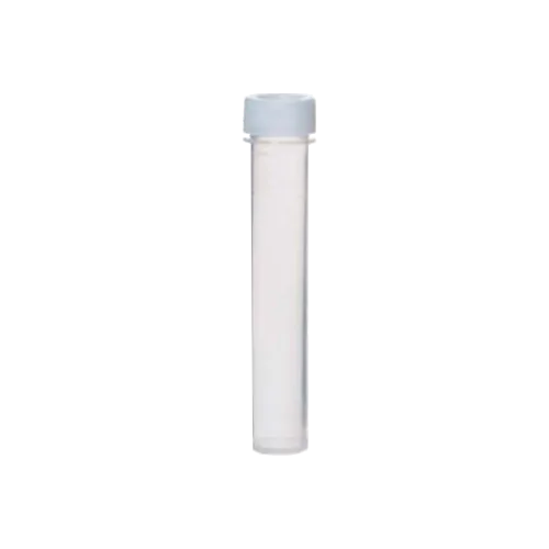 006-002-009 - Tubes de minéralisations 15 ml en PP avec bouchons transparents vissable sans ergots